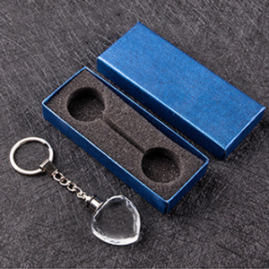 Porte-clés en cristal <span class=keywords><strong>K9</strong></span> vierge en gros Small-bridge avec LED et boîte, en forme de cœur, personnalisable, pour gravure laser 3D WDY-0475 - Product Image 4