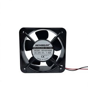 Ventilateur DC 24V à double roulement à billes 150x150x51mm, haute pression statique pour machine à <span class=keywords><strong>portique</strong></span> CNC, boîtier de commande électrique - Product Image 5