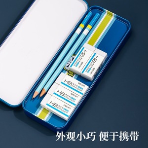 Deli Eraser 7532 White Rectangle Block For Study Students Correction - Product Image 4
