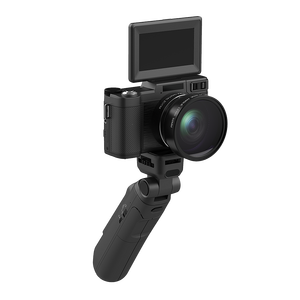 กล้องดิจิตอลความละเอียดสูง 4K สไตล์เรโทร พร้อมหน้าจอพลิกได้ การเชื่อมต่อไร้สาย ซูม 16 เท่า - Product Image 3
