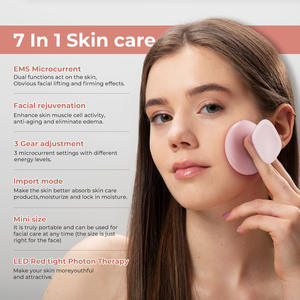 Masajeador Facial 7 <span class=keywords><strong>en</strong></span> 1, Eléctrico, Reafirmante, Antienvejecimiento, Tensor de Piel, Herramientas para el Cuidado de <span class=keywords><strong>la</strong></span> Piel con Función de Calentamiento - Product Image 5