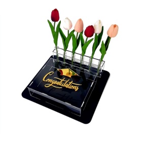 Best Selling Personalized Custom <b>Clear</b> Acrylic Graduation <b>Gift</b> <b>Box</b> Polished Surface 3mm Thickness for Custom Logo USA Origin - Product Image 5