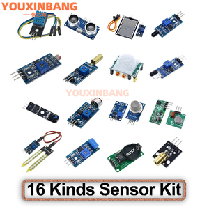 16-in-1 ใช้งานร่วมกับไมโครคอนโทรลเลอร์ Raspberry <span class=keywords><strong>Pi</strong></span>/STM32/UINO/R3/51 โมดูลเซ็นเซอร์อัจฉริยะ 16IN1 - Product Image 6