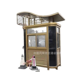 Cabine de sécurité en acier, extérieure, industrielle, coupe-vent, ouverture manuelle, usage commercial - Product Image 3