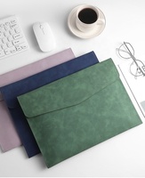 Bolsa de documentos de cuero PU A4 personalizada de fábrica, Cartera de oficina de negocios, carpeta de archivos, sobre, carpeta, paquete de archivos impermeable