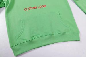 Marchio personalizzato di alta qualità <span class=keywords><strong>felpe</strong></span> sportive con cappuccio per gli uomini e le donne a maniche lunghe e colletto ricamato - Product Image 4