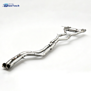 ระบบท่อไอเสียแคทแบ็กสแตนเลสสตีลวาล์วประสิทธิภาพสูงสำหรับ BMW F87 M2 S55 3.0T พร้อมรีโมทคอนโทรล ผลิตจากสแตนเลสสตีล T304 - Product Image 5