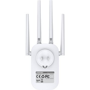 Comfast 1200Mbps <span class=keywords><strong>Wifi</strong></span> Repeater Không Dây <span class=keywords><strong>Wifi</strong></span> Tín Hiệu Extender Tăng Cao 4 Antenna Dual Band 2.4/5G Mạng Khuếch Đại Router - Product Image 3