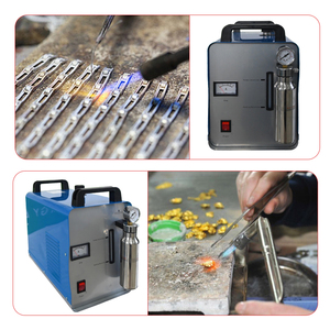 Reparatur-Goldschweißgerät Schmelzmaschine HHO Schmuckwerkzeuge Acryl-Flammenpoliermaschine Acryl-Kantenpolierer für Goldschweißen - Product Image 2