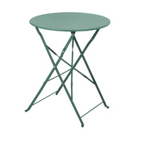 Mobilier de salle à manger Ensemble de tables à manger pliantes et chaises de restaurant Ensemble de conversation pliable pour l'extérieur Ensemble de table et chaises en métal