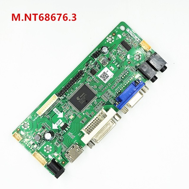Custom Pcba M.NT68676.3 LCD driver board Provide software Please make sure you can burn the software before purchasing