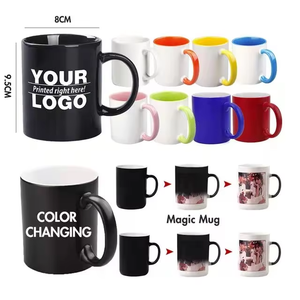 Tazas de Café de Cerámica con Acabado Mate, Color Sólido en el Interior, Diseño Minimalista para el Hogar, Blanco con Interior Rosa, Azul y Morado - Product Image 5