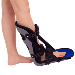 <b>Ankle</b> <b>Support</b> Brace Blue Adjustable Foot Drop Fixation Adult Unisex - Product Image 4