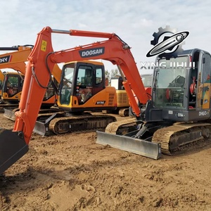 รถขุดมือสอง Doosan DH60 ของแท้จากญี่ปุ่น ขนาด 6 ตัน รถขุดขนาดเล็ก ใช้สายพานยาง - Product Image 5