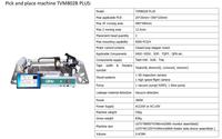 Máquina de Montaje de Componentes QiHe 802BP para PCB, Línea SMT para Productos Electrónicos con Fly Shot y 58 Alimentadores