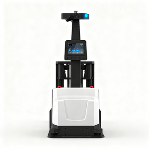 Chariot élévateur autonome <span class=keywords><strong>AGV</strong></span> 2000 kg, navigation multi-lignes par Lidar SLAM, haute précision de stationnement, manutention de matériaux en entrepôt, autonomie de 6 à 8 heures - Product Image 5