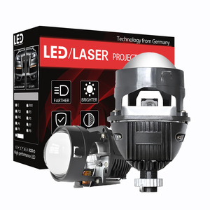 Xenplus Factory Wholesale Super Bright 50w 6500K 2.5 Inch Car High Beam Bi Led Projector Lens With Led Laser Light Accessories - Product Image 1