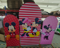 Backdrop Pesta Ulang Tahun Tema Putri Custom Print, Cover Gapura, Latar Belakang Putri, Dekorasi Selamat Ulang Tahun