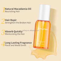 Huile capillaire réparatrice et nourrissante TWG OEM pour femmes, anti-frisottis, à l'huile d'argan, parfumée, pour des cheveux sublimes