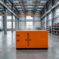 Geräuscharmes Weichai 40KW 50KVA Silent Dieselaggregat Offener Rahmen Einphasig 220V Stromaggregat ATS Automatischer Start Notstromversorgung
