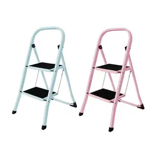 GS approvato slim home kitchen piccola sedia pieghevole scale scala a gradini durevole per uso domestico 2 3 4 scala pieghevole in acciaio metallico