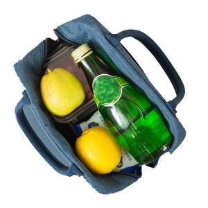 Sac à déjeuner isotherme personnalisé, sacs fourre-tout personnalisés avec impression de flamants roses, grand sac isotherme pour pique-nique, boîte à lunch - Product Image 5