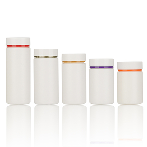 Tùy chỉnh 16 oz 25oz Pre Workout <span class=keywords><strong>Jar</strong></span> Creatine <span class=keywords><strong>Jar</strong></span> trắng đen rõ ràng màu vuông xi lanh HDPE Dinh dưỡng bổ sung <span class=keywords><strong>Jar</strong></span> cho vật nuôi - Product Image 5