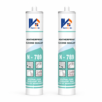 Mastic silicone neutre en gros pour usine, mastic silicone résistant aux intempéries pour l'étanchéité des fenêtres et portes en aluminium, OEM