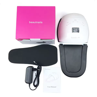 Lampe UV LED 2-en-1 pour les mains et les pieds, grand séchoir à ongles avec affichage numérique pour salon et usage domestique