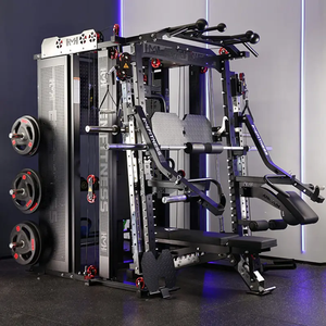 Nouvelle machine d'exercice Smith commerciale CZ, multifonctionnelle et pliable, entraînement complet, haute qualité, personnalisable - Product Image 1