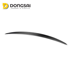 Aileron de toit en fibre de carbone infusée sous vide, style P - Fixation par boulons pour <span class=keywords><strong>BMW</strong></span> Série 7 G11 G12 740Li M760Li 745e, protection par revêtement transparent - Product Image 2