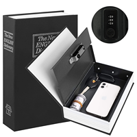 Coffre-fort dissimulé en forme de livre avec serrure à combinaison, faux dictionnaire de diversion pour ranger l'argent, les bijoux et les objets de valeur à la maison