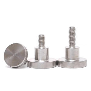 DIN 464 yüksek tip başparmak vida 304 # paslanmaz çelik çinko kaplama tırtıllı topuzu vidalar - Product Image 6