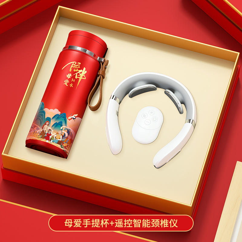 Red Companion Handheld Massager Remote Control Gift Box