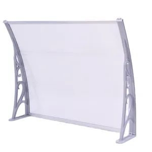 Miglior prezzo tettoia per porta finestra PC di qualità superiore/tenda da sole in plastica fai-da-te tenda da sole/tettoia per finestra in policarbonato