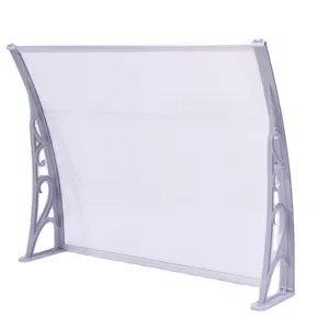 Auvent de porte <span class=keywords><strong>et</strong></span> fenêtre en polycarbonate de qualité supérieure au meilleur prix / Auvent de porte en plastique à monter soi-même / Auvent de fenêtre en polycarbonate - Product Image 1