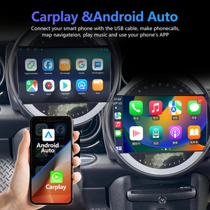 Meihua 9-inch <span class=keywords><strong>Android</strong></span> đài phát thanh xe hơi với <span class=keywords><strong>GPS</strong></span> DSP USB Bảng điều khiển cho bluetooth Khả năng tương thích cho BMW Mini 2007 2014 64GB ROM - Product Image 4