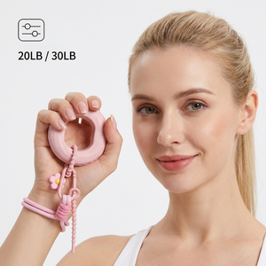 Anillo de Agarre de Silicona con Diseño de Pata de Gato, Entrenador de Fuerza para Dedos, Correa de Muñeca Portátil, Ejercicio para Manos, Alivio del Estrés, Fortalecimiento de Músculos de Muñeca y Brazo - Product Image 1