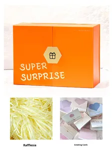 Caja de Regalo de Cumpleaños para Niños de Alta Gama, Vacía, Rectangular, Tamaño Grande, Nuevo Estilo, Tipo Papel para Recuerdos, Sin Origen, Regalo y Manualidades - Product Image 6