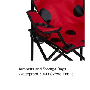 كرسي بذراع محمول خارجي للأطفال بتصميم كرتون للأطفال كرسي تخييم مخصص للتنقل قابل للطي بالجملة - Product Image 4