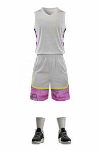 Vente en gros du dernier uniforme de l'équipe de basket-ball Maillot d'entraînement Vêtements de basket-ball pour homme - Product Image 5