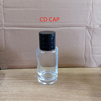 Flacon de parfum en verre de luxe de 30 ml et 50 ml à épaule plate, vide, pour atomiseur rechargeable – Vente en gros