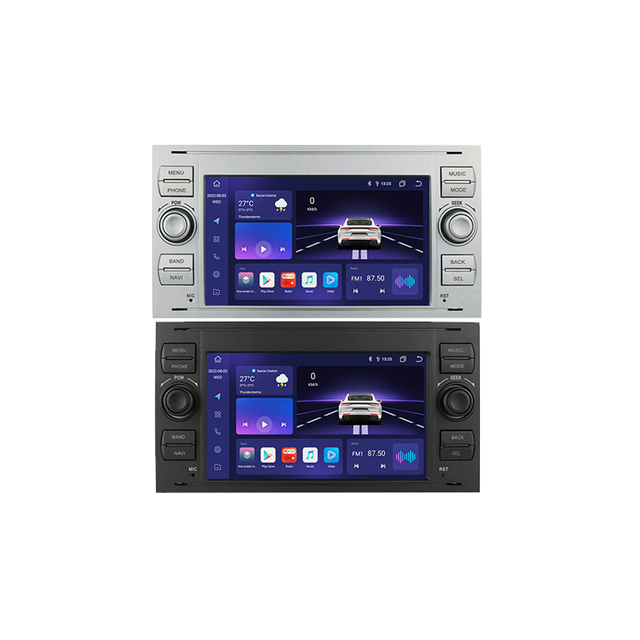 7" Android 2Din Car Radio Autoradio Multimedia Player GPS Navigation Wifi BT FM RDS for Ford/Transit/Focus/Kuga/Fusion