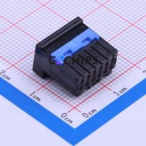 12CPT-B-2A Housing (Wire-to-Board / Wire-to-Wire) P=2mm Connector ( Jack Structure: 2x6P )( Pitch: 2mm )( Number of Rows: 2 ) - Product Image 2