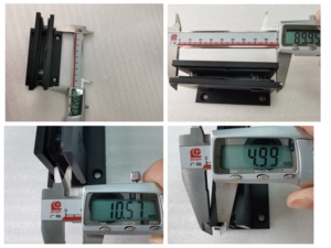 도매 매트 블랙 유리 벽 유리 샤워 도어 힌지 황동 스테인레스 스틸 헤비 듀티 샤워 힌지 피벗 샤워 도어 힌지 - Product Image 6