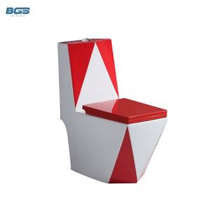 Jet Set, diseño de dos cuadrados, bidé electrónico PP, rociador de agua, inodoro plegable portátil para uso en el baño, tanque Wc de subasta pública Uf - Product Image 1