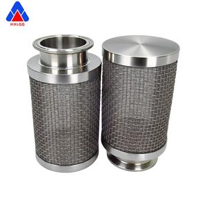 Cartouche filtrante en maille métallique de titane fritté haute pureté 0,22m-100m, résistante à la corrosion, certifiée ISO9001, pour eau chimique - Product Image 4