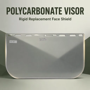 Visiera in Policarbonato Certificata, Schermo Facciale Trasparente di Ricambio, Occhiali di Sicurezza Rigidi per Caschi da Equitazione - Product Image 6