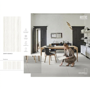 กระเบื้องพอร์ซเลน Super Bianco ขนาด 600x1200 มม. (60x120 ซม.) เซรามิกขัดเงาสีขาว สำหรับตกแต่ง พื้นผิวกันลื่น หนา 10 มม. - Product Image 1