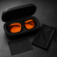 Lunettes de sécurité laser UV 355 nm certifiées CE RoHS, lunettes de protection laser OD6+, marquage laser, gravure, micro-usinage, laboratoire 6